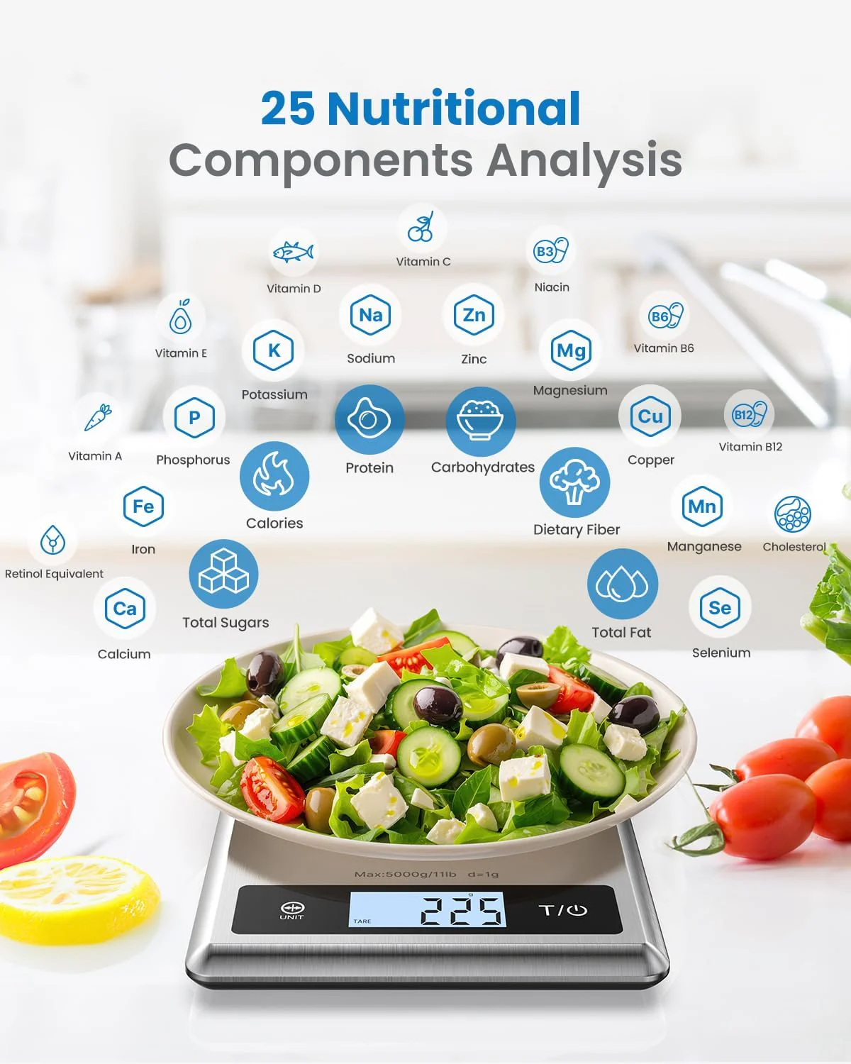Calibra 1 Smart Nutrition Scale - Image 3