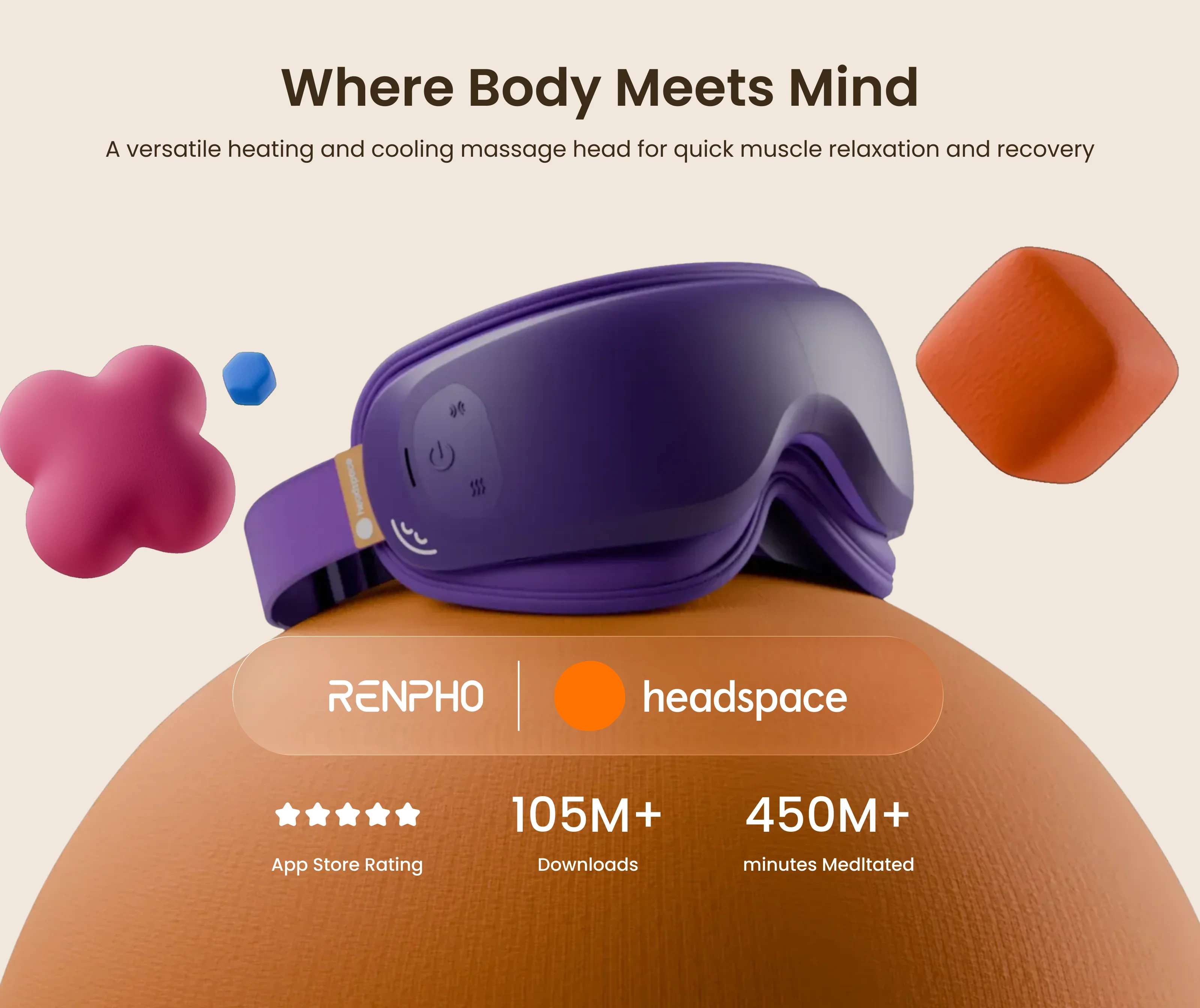 RENPHO x Headspace Eyeris Zen Eye Massager - Image 4