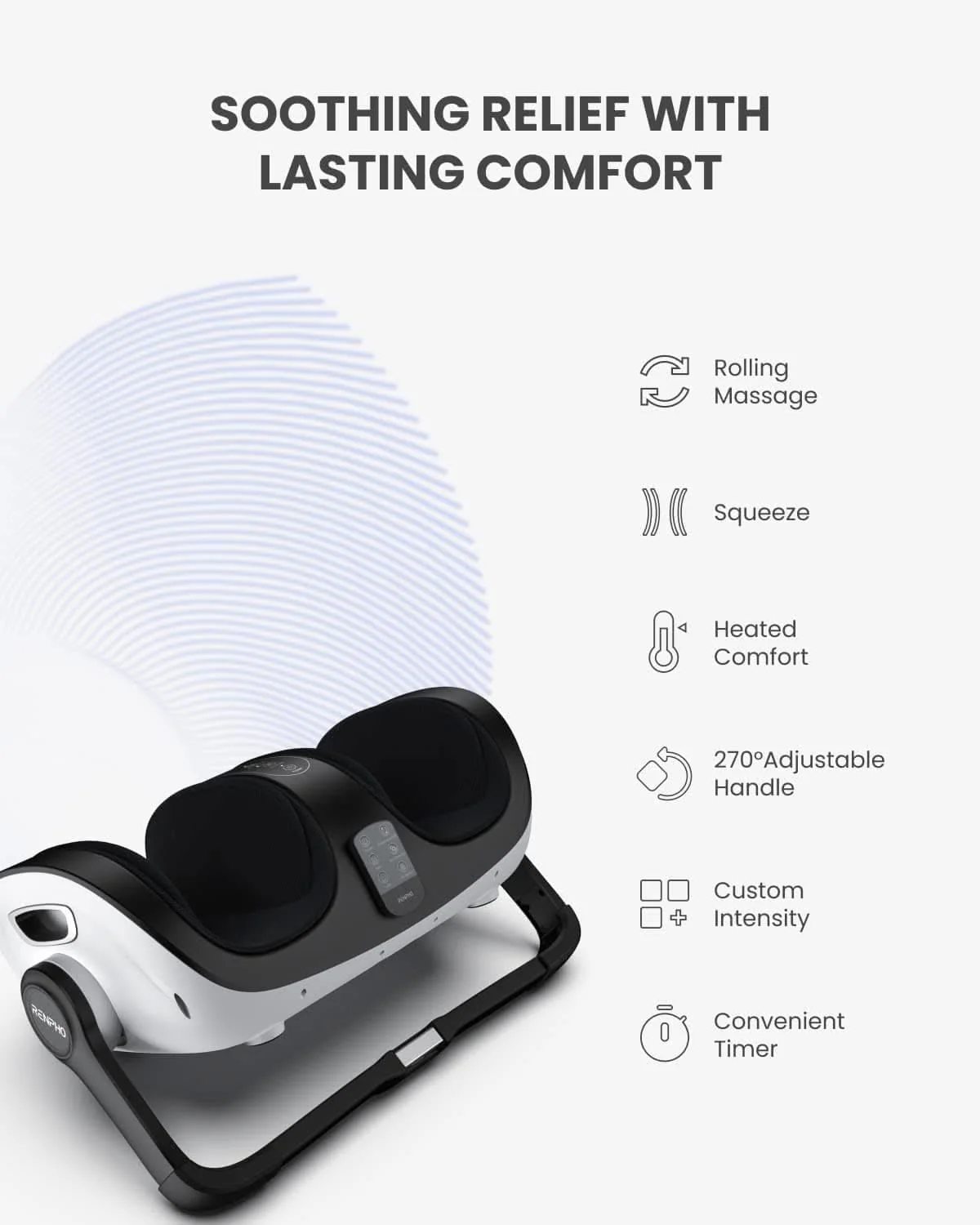 Shiatsu Calf & Foot Massager Pro 2 - Image 6